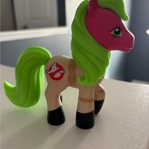 Ghostbusters Pink and Green Pony Toy